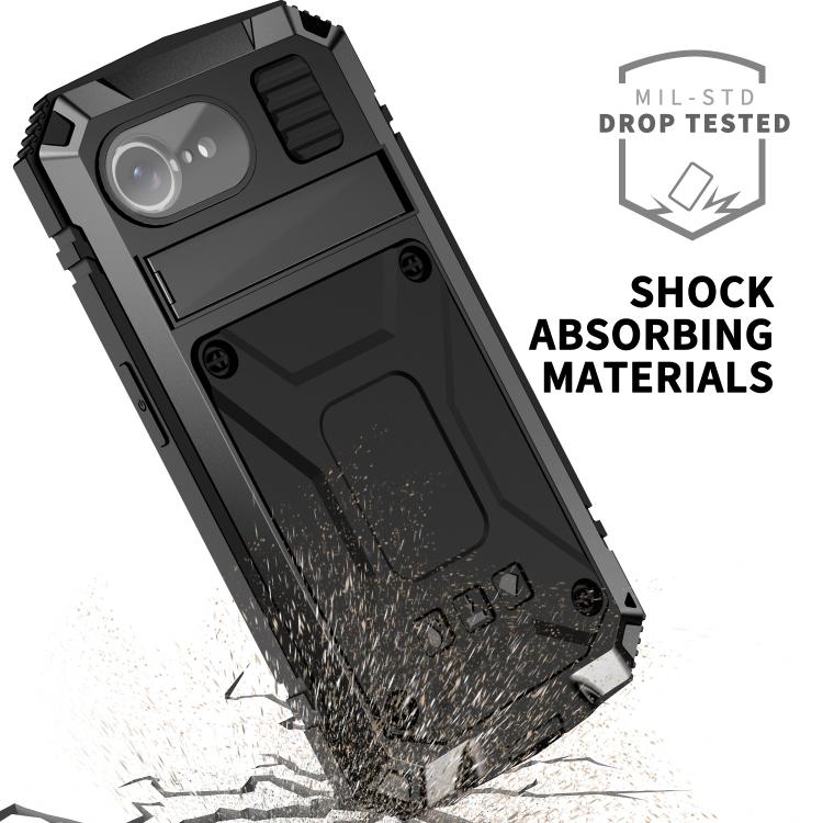 R-JUST Life Waterproof Dustproof Shockproof Phone Case - For iPhone 16 Series