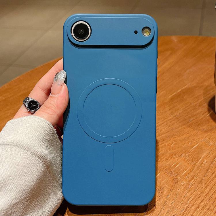 Solid Colour Liquid Silicone MagSafe Phone Case - For iPhone Air