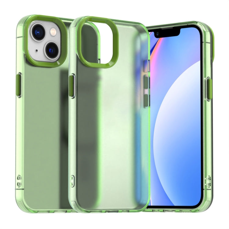 Candy PC Hybrid TPU Shockproof Phone Case - For iPhone 15 / 15 Plus / 14 Plus