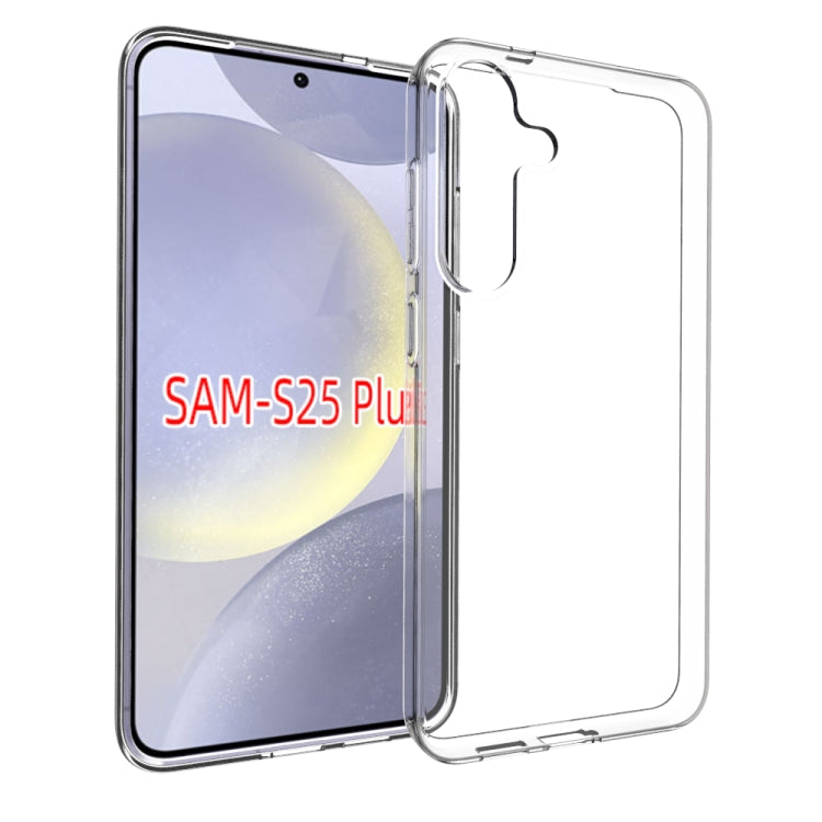 Waterproof Texture TPU Clear Phone Case - For Samsung Galaxy S25 Series