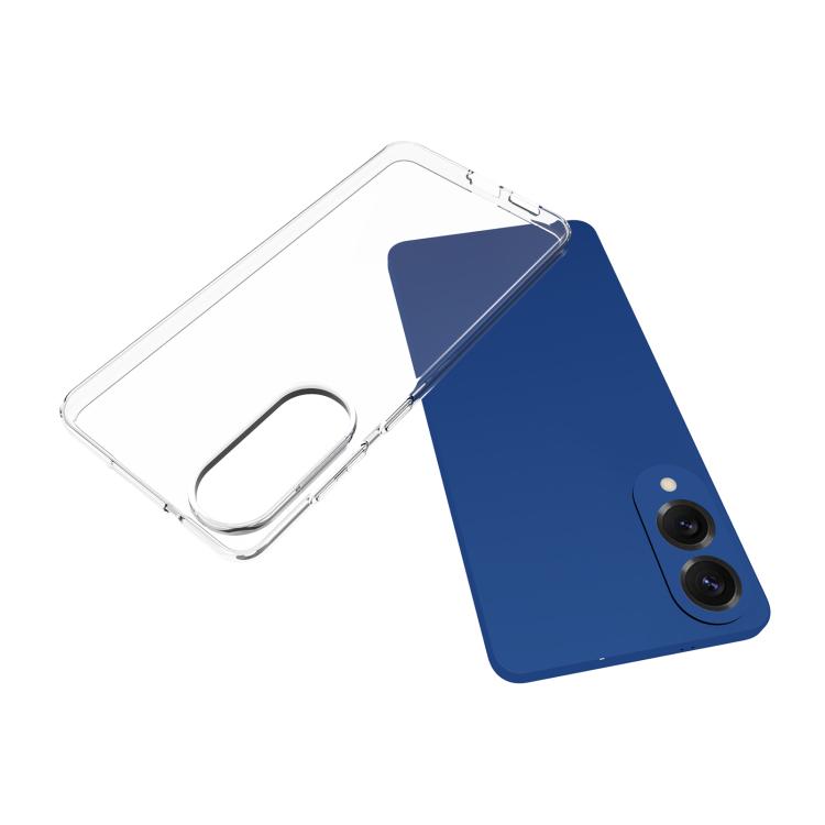 Waterproof Texture TPU Clear Phone Case - For Samsung Galaxy S25 Series