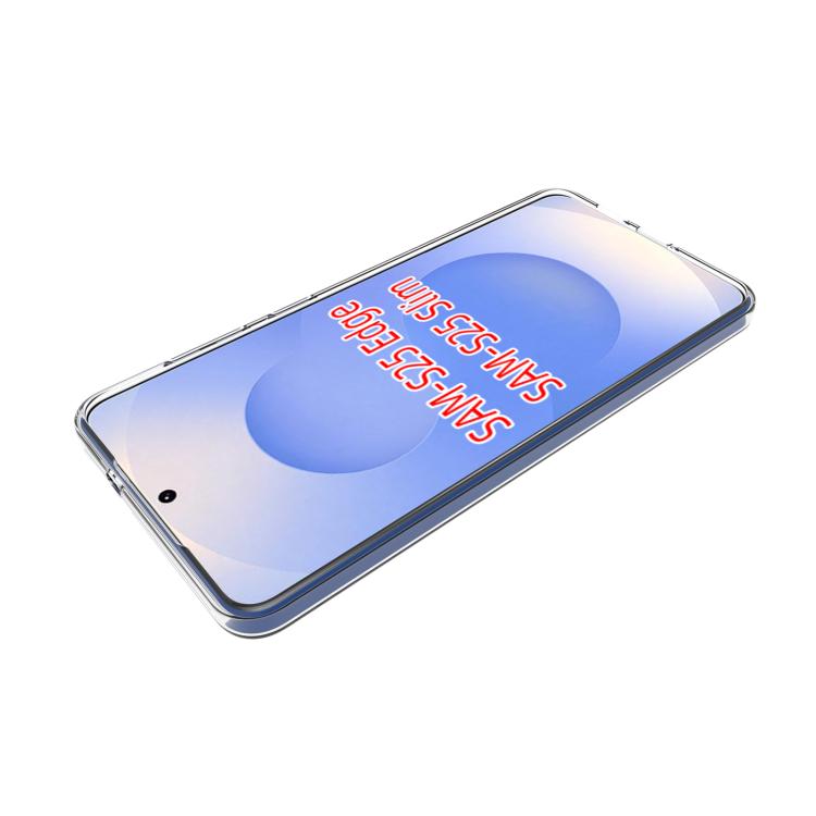 Waterproof Texture TPU Clear Phone Case - For Samsung Galaxy S25 Series