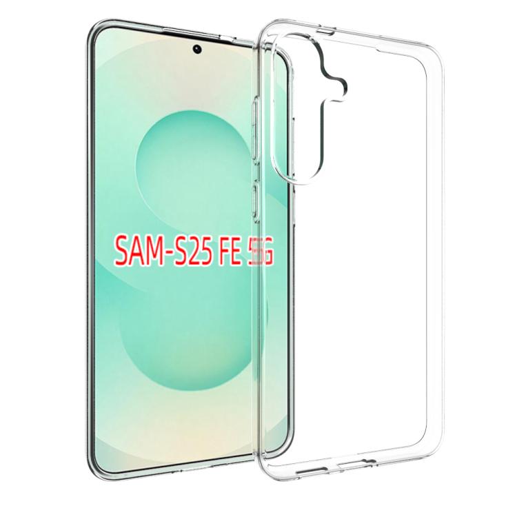 Waterproof Texture TPU Clear Phone Case - For Samsung Galaxy S25 Series