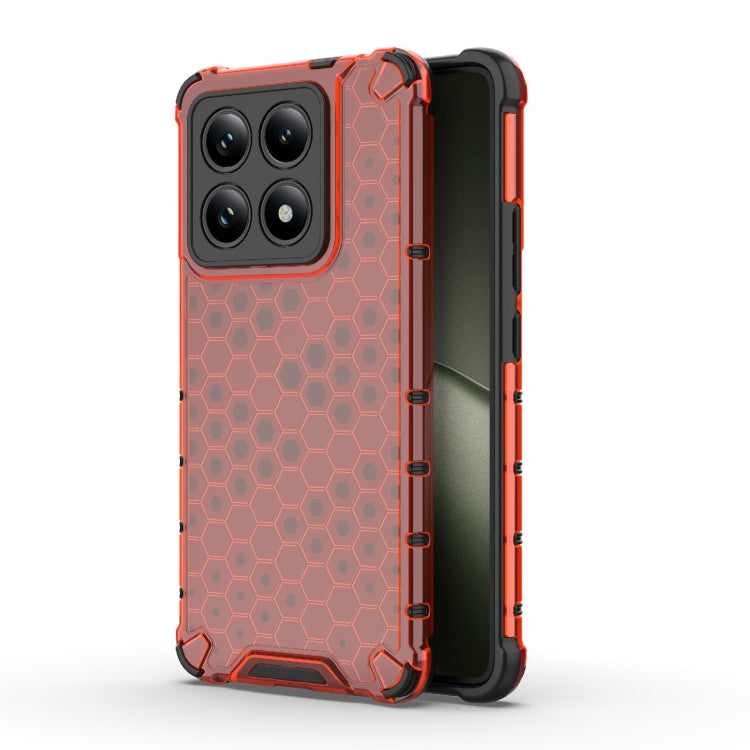 Honeycomb Shockproof Phone Case - For Xiaomi 15 Pro / 15 / 14T Pro 5G Global / 14T 5G Global