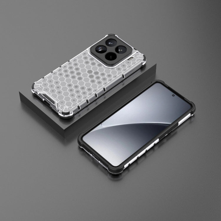 Honeycomb Shockproof Phone Case - For Xiaomi 15 Pro / 15 / 14T Pro 5G Global / 14T 5G Global