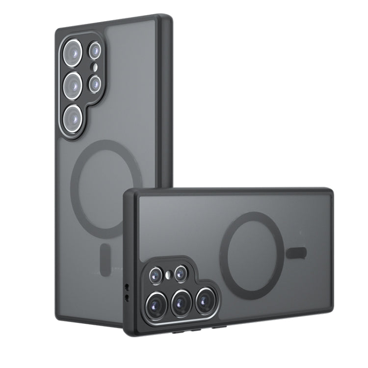 Armor MagSafe Precise Hole PC Hybrid TPU Phone Case - For Samsung Galaxy S25 FE / S25 Edge / S25 Ultra / S24 FE / S24 Ultra