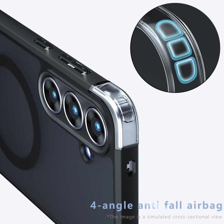 Armor MagSafe Precise Hole PC Hybrid TPU Phone Case - For Samsung Galaxy S25 FE / S25 Edge / S25 Ultra / S24 FE / S24 Ultra