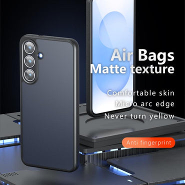 Armor Precise Hole PC Hybrid TPU Phone Case - For Samsung Galaxy S25 Series / S24 FE / S24+ / S24