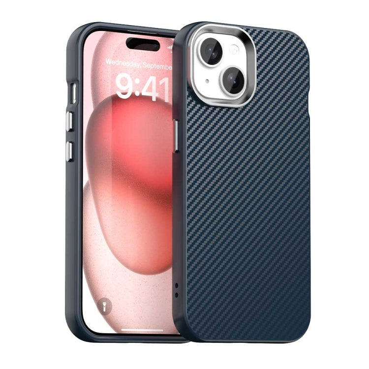 Carbon Fiber Series IMD Phone Case - For iPhone 16 / 15 Pro Max / 15 Pro / 15 Plus / 15 / 14 Plus