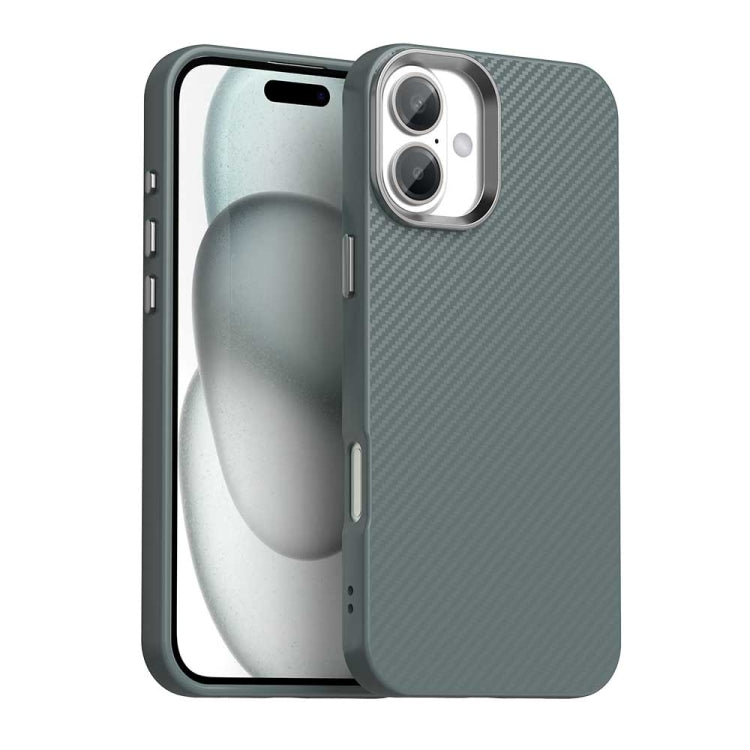 Carbon Fiber Series IMD Phone Case - For iPhone 16 Series / 15 Pro Max