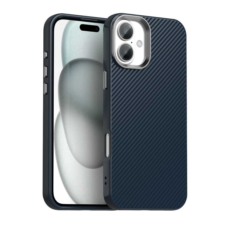 Carbon Fiber Series IMD Phone Case - For iPhone 16 Series / 15 Pro Max