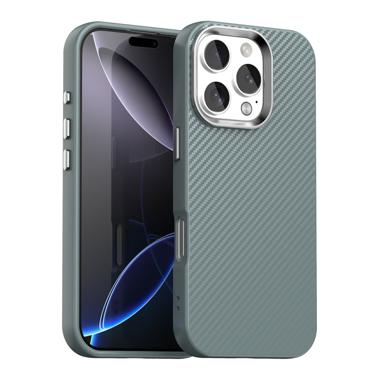 Carbon Fiber Series IMD Phone Case - For iPhone 16 Series / 15 Pro Max