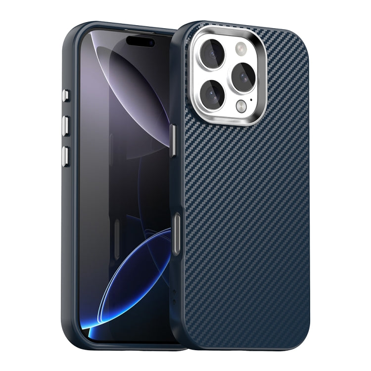 Carbon Fiber Series IMD Phone Case - For iPhone 16 Series / 15 Pro Max