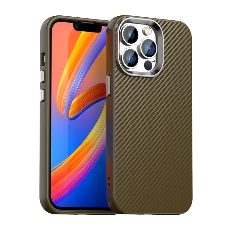 Carbon Fiber Series IMD Phone Case - For iPhone 14 / 14 Pro / 14 Pro Max / 13 Pro Max / 13 Pro / 13