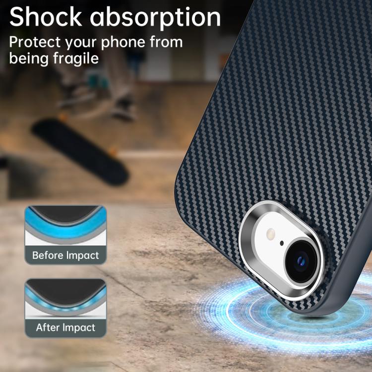 Carbon Fiber Series IMD Phone Case - For iPhone 16 Series / 15 Pro Max