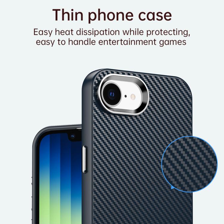 Carbon Fiber Series IMD Phone Case - For iPhone 16 Series / 15 Pro Max