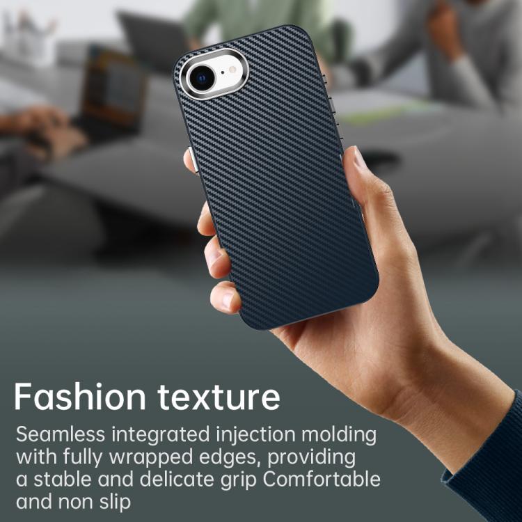 Carbon Fiber Series IMD Phone Case - For iPhone 16 Series / 15 Pro Max