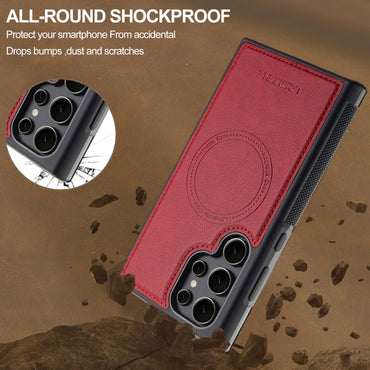 LC.IMEEKE MagSafe Phone Case - For Samsung Galaxy S22 Ultra / S22+ / S22 / S21 FE