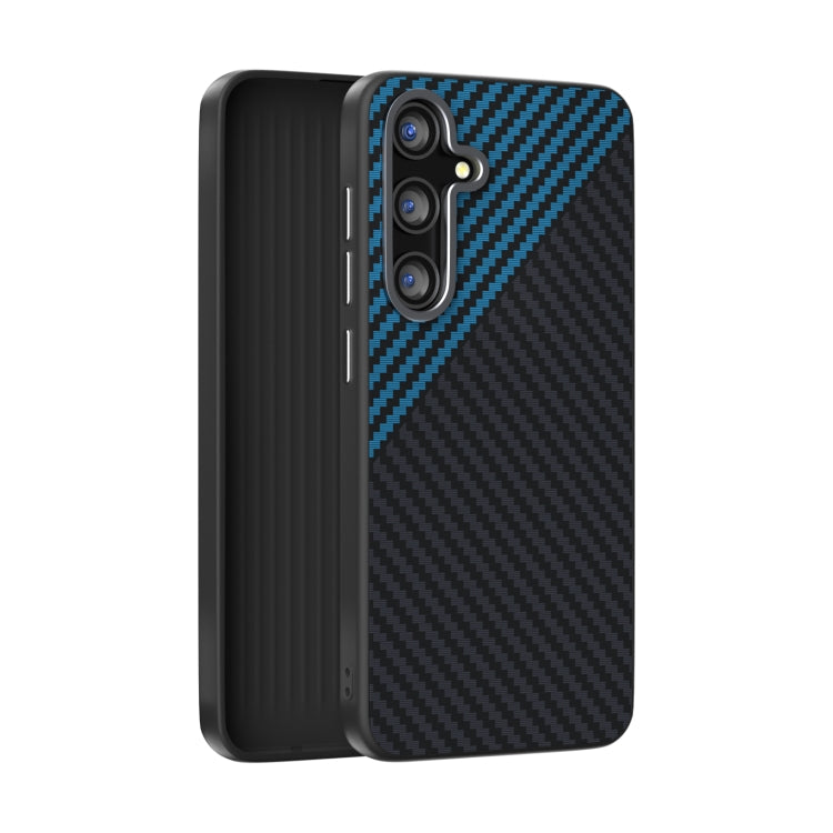 ABEEL C Carbon Fiber Series 6D Micro Relief MagSafe Phone Case - For Samsung Galaxy S26 Series / S25 / S24