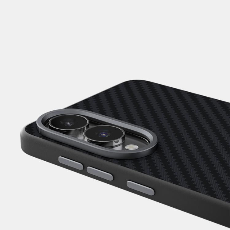 ABEEL C Carbon Fiber Series 6D Micro Relief MagSafe Phone Case - For Samsung Galaxy S25 Series / S24 Series