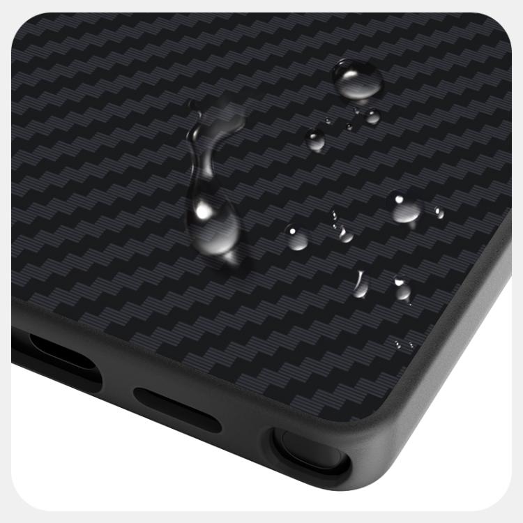 ABEEL C Carbon Fiber Series 6D Micro Relief MagSafe Phone Case - For Samsung Galaxy S25 Series / S24 Series