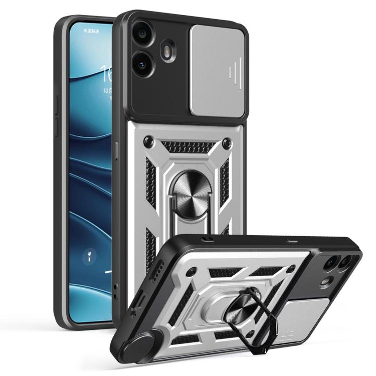Sliding Camera Cover Design TPU + PC Phone Case - For Nothing Phone (2a)