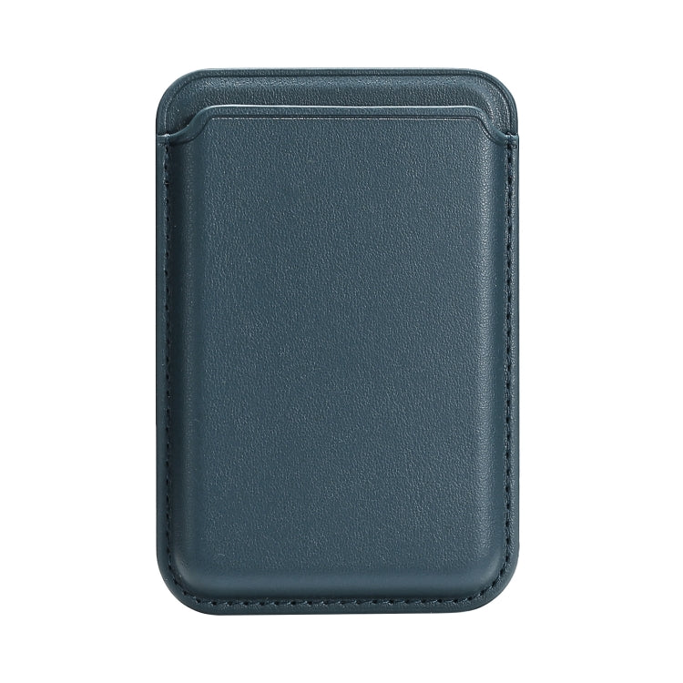 Single Card Slot MagSafe Magnetic PU Leather Card Holder