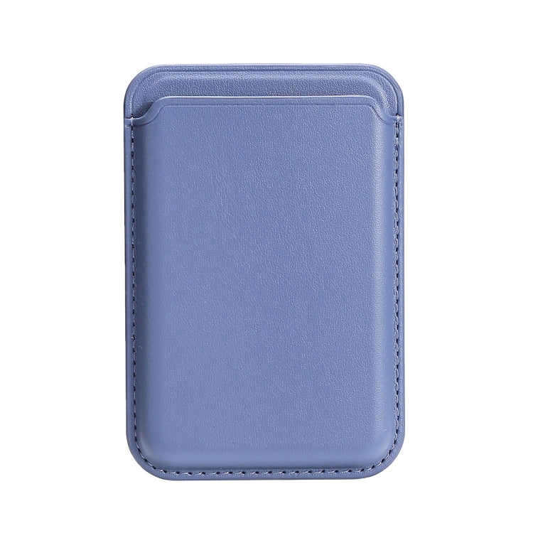 Single Card Slot MagSafe Magnetic PU Leather Card Holder