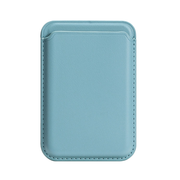 Single Card Slot MagSafe Magnetic PU Leather Card Holder