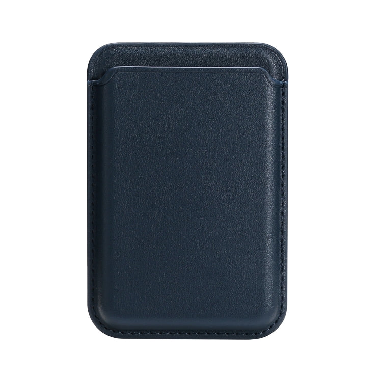 Two Card Slots MagSafe Magnetic PU Leather Card Holder