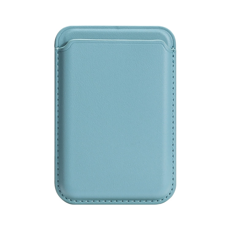Two Card Slots MagSafe Magnetic PU Leather Card Holder