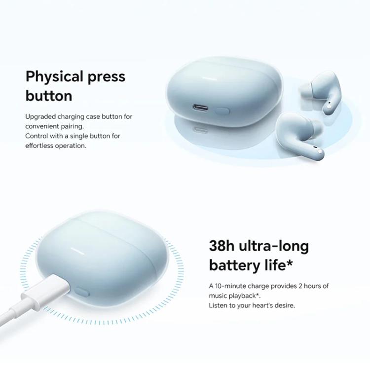 Xiaomi Redmi Buds 6 Lite Dual Microphone AI Call Wireless Bluetooth Earphones