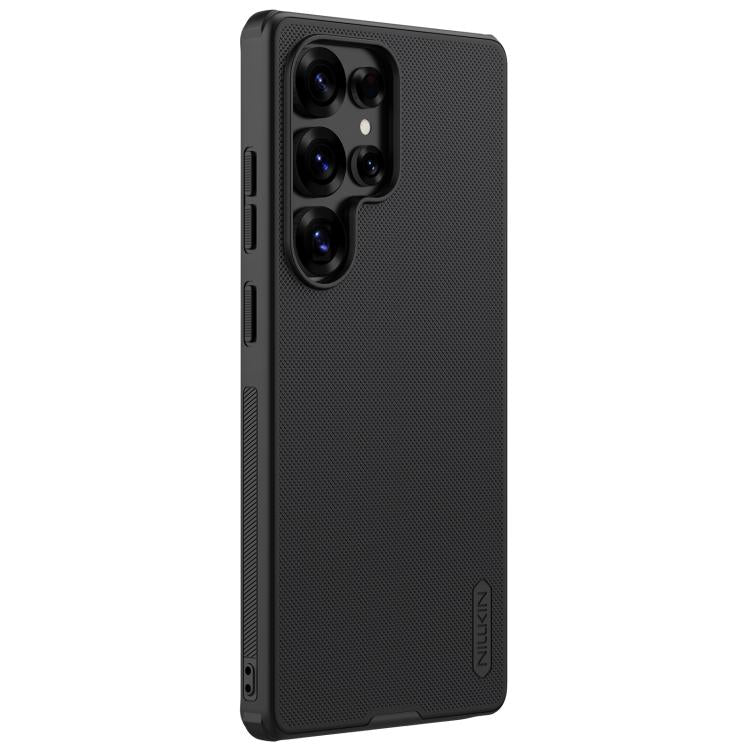Nillkin Frosted Shield Pro PC + TPU Black Phone Case - For Samsung Galaxy S25 Ultra at MosAccessories.co.uk
