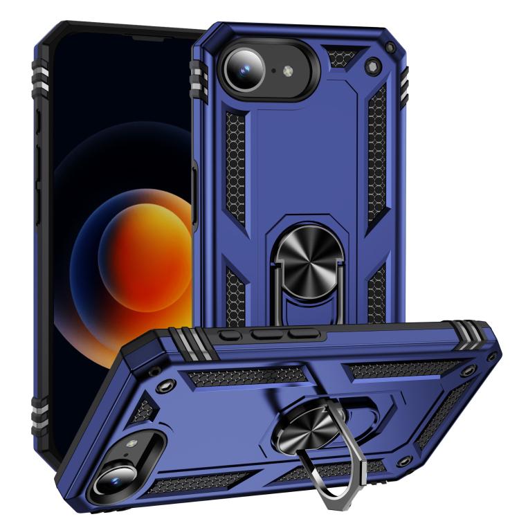 Shockproof TPU Hybrid PC Phone Case with Holder - For iPhone 16e