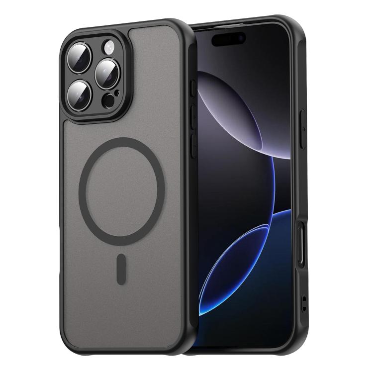 Fan Dun Series TPU Hybrid PC Frosted Magsafe Phone Case - For iPhone 15 Pro / 15 Plus / 15 / 14 Plus / 14 / 14 Pro