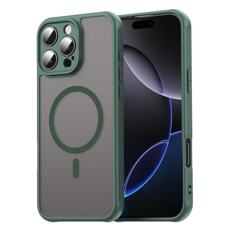 Fan Dun Series TPU Hybrid PC Frosted Magsafe Phone Case - For iPhone 15 Pro / 15 Plus / 15 / 14 Plus / 14 / 14 Pro
