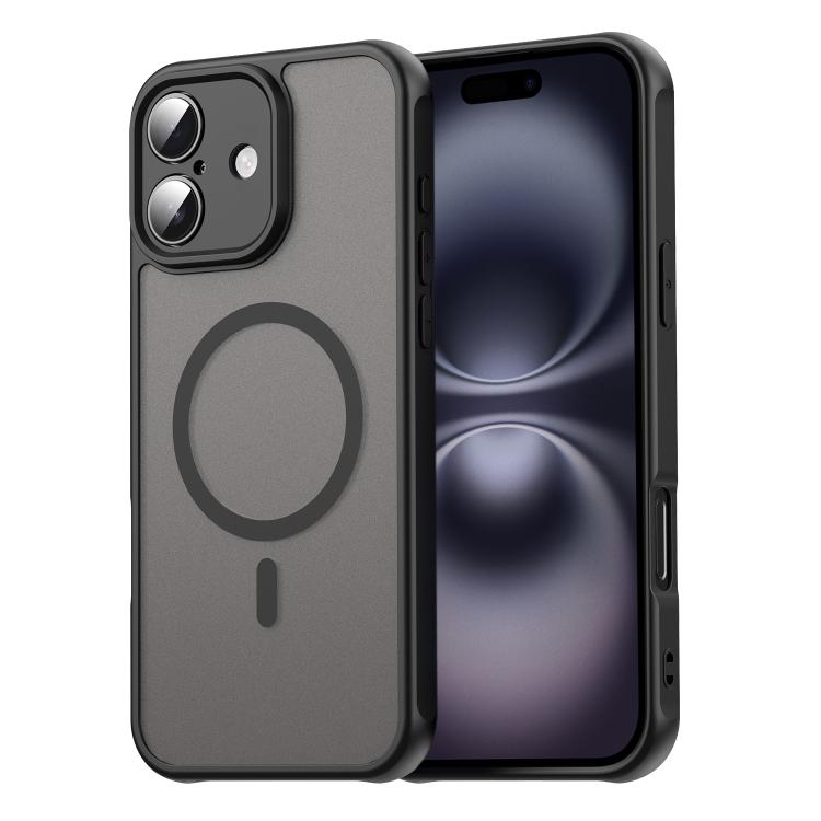 Fan Dun Series TPU Hybrid PC Frosted Magsafe Phone Case - For iPhone 15 Pro / 15 Plus / 15 / 14 Plus / 14 / 14 Pro