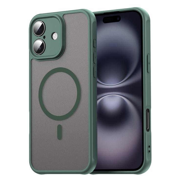 Fan Dun Series TPU Hybrid PC Frosted Magsafe Phone Case - For iPhone 15 Pro / 15 Plus / 15 / 14 Plus / 14 / 14 Pro