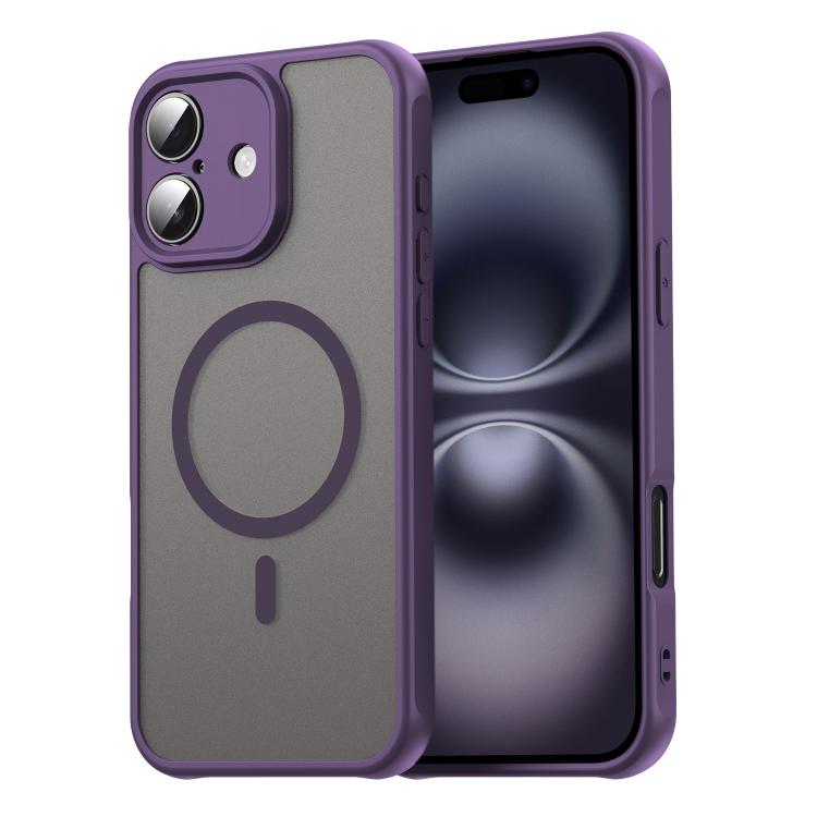 Fan Dun Series TPU Hybrid PC Frosted Magsafe Phone Case - For iPhone 15 Pro / 15 Plus / 15 / 14 Plus / 14 / 14 Pro