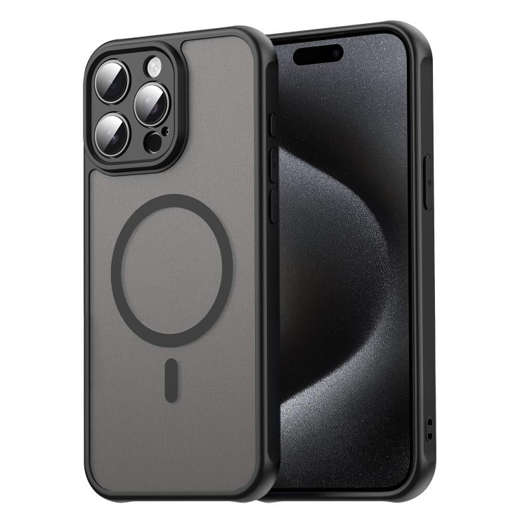 Fan Dun Series TPU Hybrid PC Frosted Magsafe Phone Case - For iPhone 15 Pro / 15 Plus / 15 / 14 Plus / 14 / 14 Pro