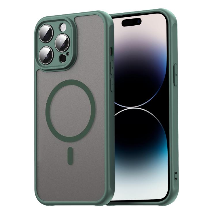 Fan Dun Series TPU Hybrid PC Frosted MagSafe Phone Case - For iPhone 14 Pro Max / 13 Pro Max / 13 Pro / 13