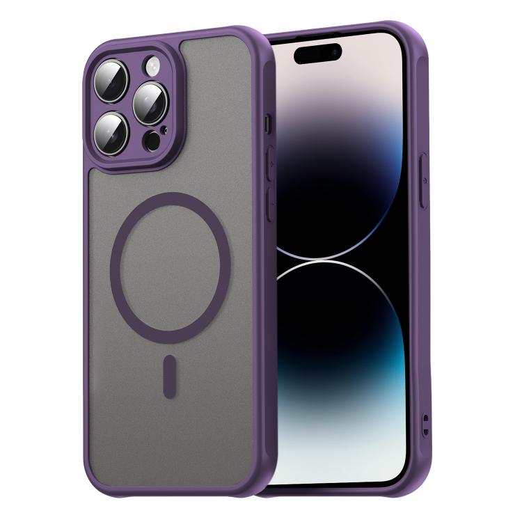 Fan Dun Series TPU Hybrid PC Frosted MagSafe Phone Case - For iPhone 14 Pro Max / 13 Pro Max / 13 Pro / 13