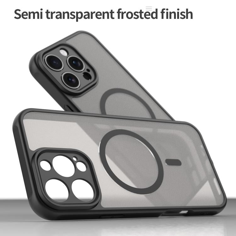 Fan Dun Series TPU Hybrid PC Frosted Magsafe Phone Case - For iPhone 13 Pro / 13