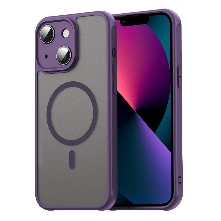 Fan Dun Series TPU Hybrid PC Frosted Magsafe Phone Case - For iPhone 13 Pro / 13