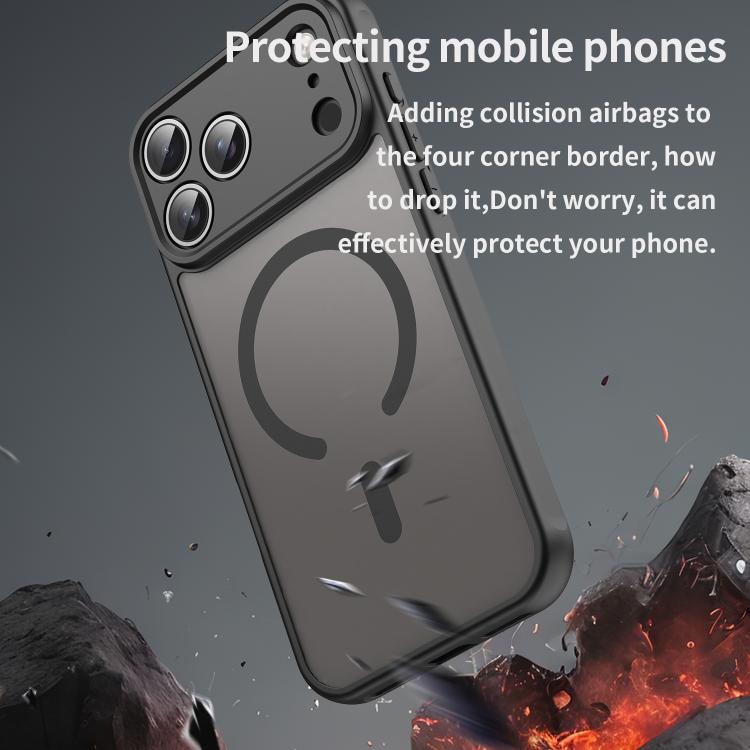 Fan Dun Series TPU Hybrid PC Frosted MagSafe Phone Case - For iPhone 17 Series / Air / 16e / 16 Pro Max