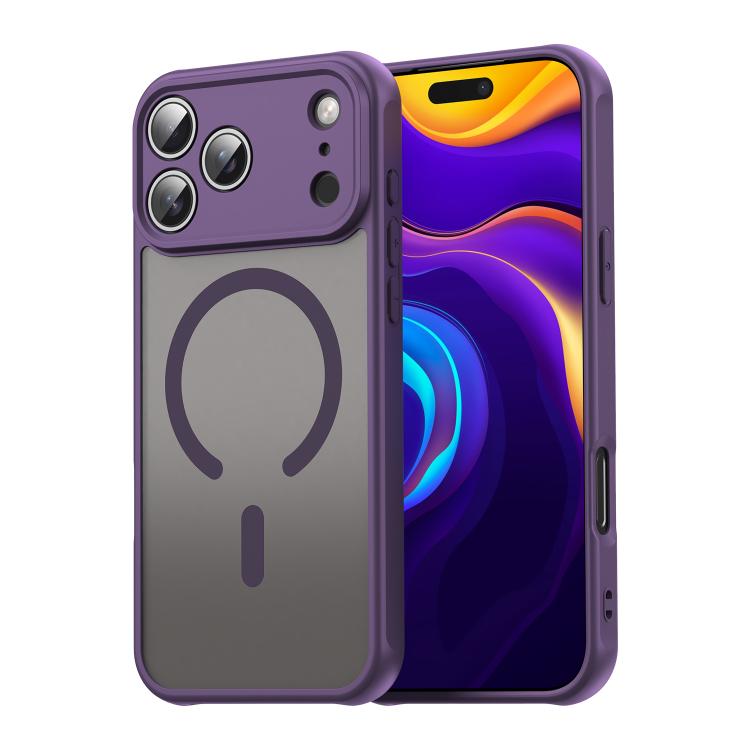 Fan Dun Series TPU Hybrid PC Frosted MagSafe Phone Case - For iPhone 17 Series / Air / 16e / 16 Pro Max