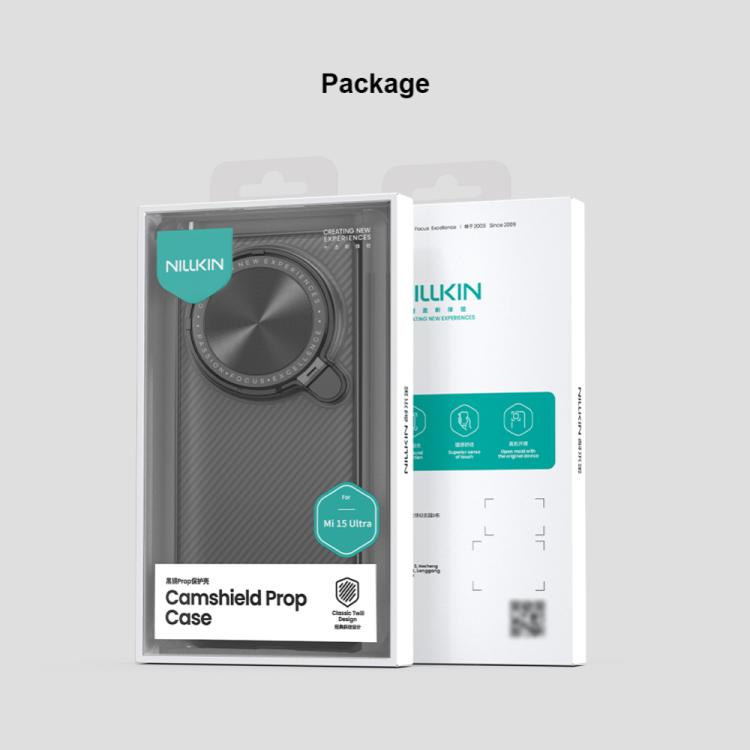 Nillkin CamShield Pro PC Black Phone Case Packaging - For Xiaomi 15 Ultra at MosAccessories.co.uk