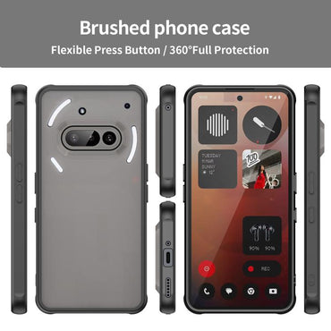 Fan Dun Series TPU Hybrid PC Frosted Phone Case - For Nothing Phone (3a) / (3a) Pro