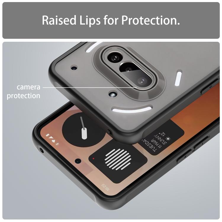 Fan Dun Series TPU Hybrid PC Frosted Phone Case - For Nothing Phone (3a) / (3a) Pro