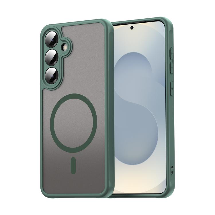 Fan Dun Series TPU Hybrid PC Frosted MagSafe Phone Case - For Samsung Galaxy S25 Series / S24 FE
